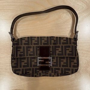 Fendi Zucca baguette bag